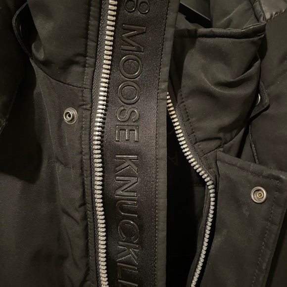 Moose Knuckles Richardson Jacket Black Fur - Picture 9 of 14